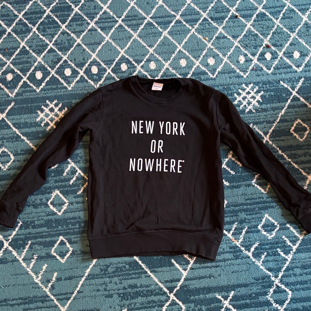 Black 'New York or Nowhere' Original Sweatshirt